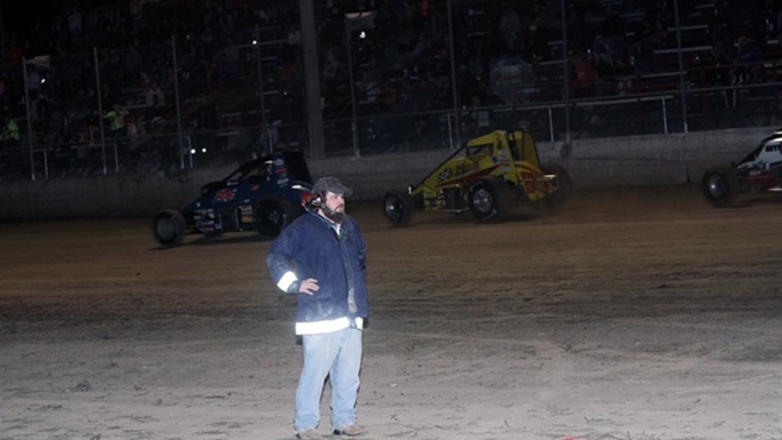 &quot;Chalk Line Guy&quot; Takes Final Checkered Flag