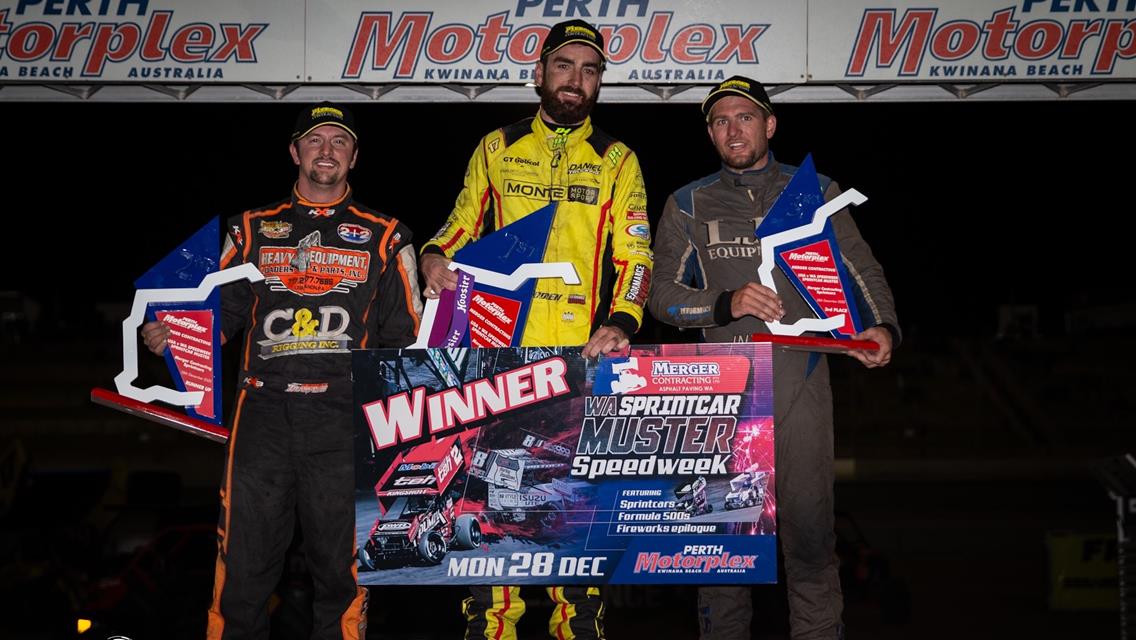 Brock Zearfoss showing success in first two rounds of Western Australia Speedweek
