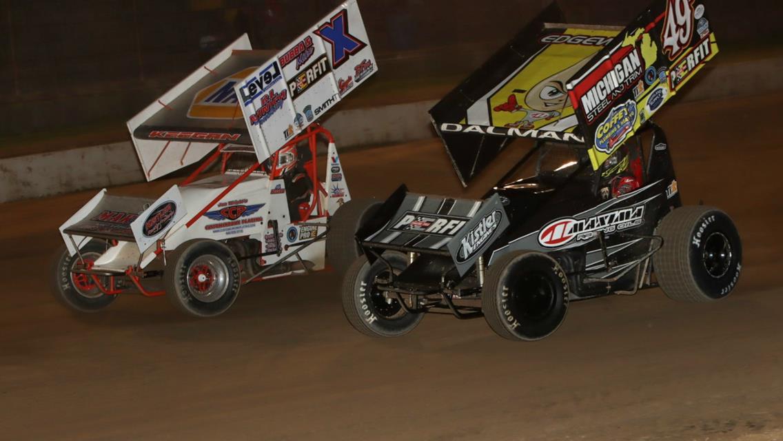 JAY STEINEBACH WINS FIRST EVER FEATURE ON THE LAST POINTS RACE