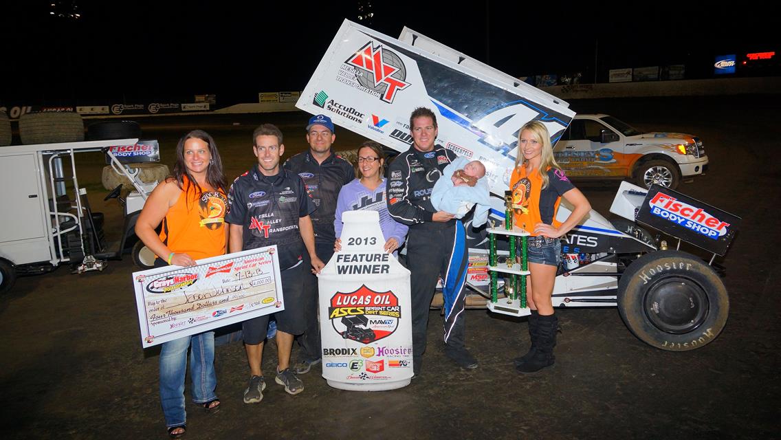 Jason Johnson reclaims points lead with Elma win