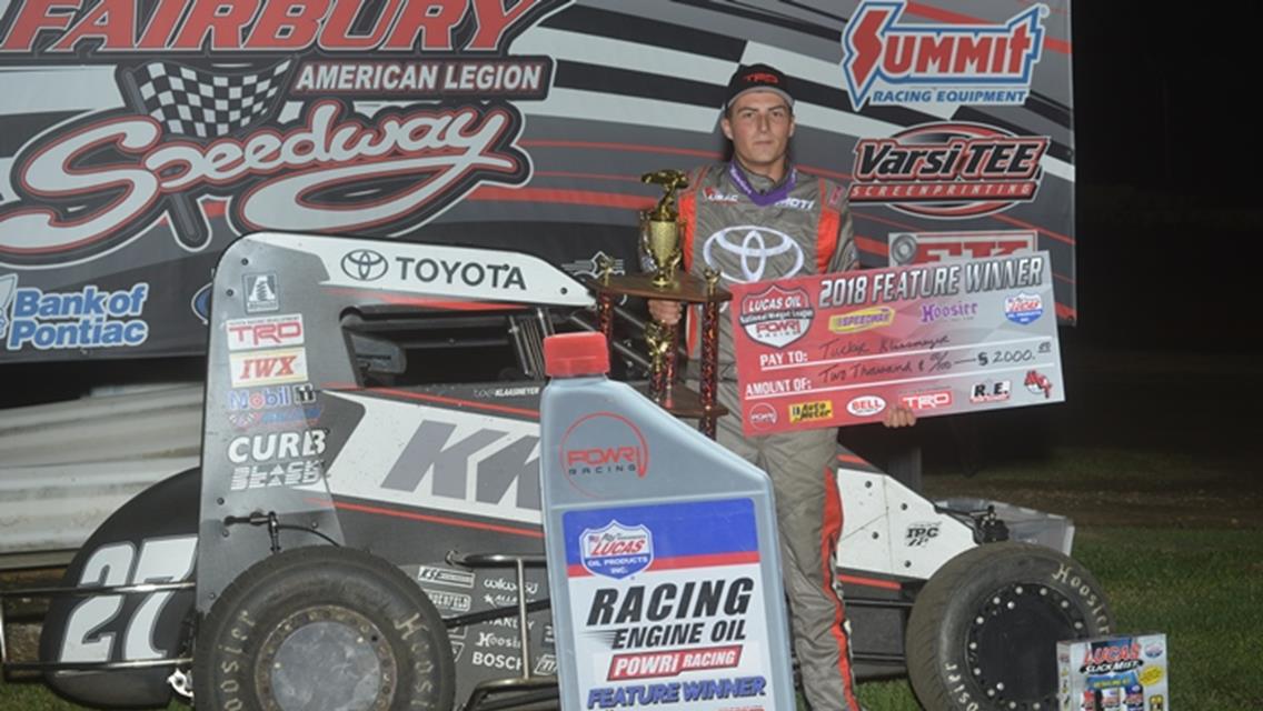 Klaasmeyer Takes FALS Last-Lap Thriller