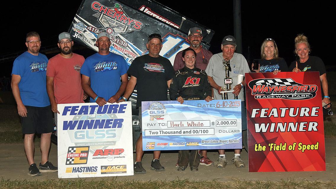 HARLI WHITE SETS FAST TIME AND TAKES THE WIN AT WAYNESFIELD