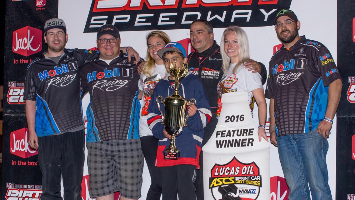 Canada’s Marc Duperron Triumphs In 2016 Lucas Oil ASCS Dirt Cup Prelim Night