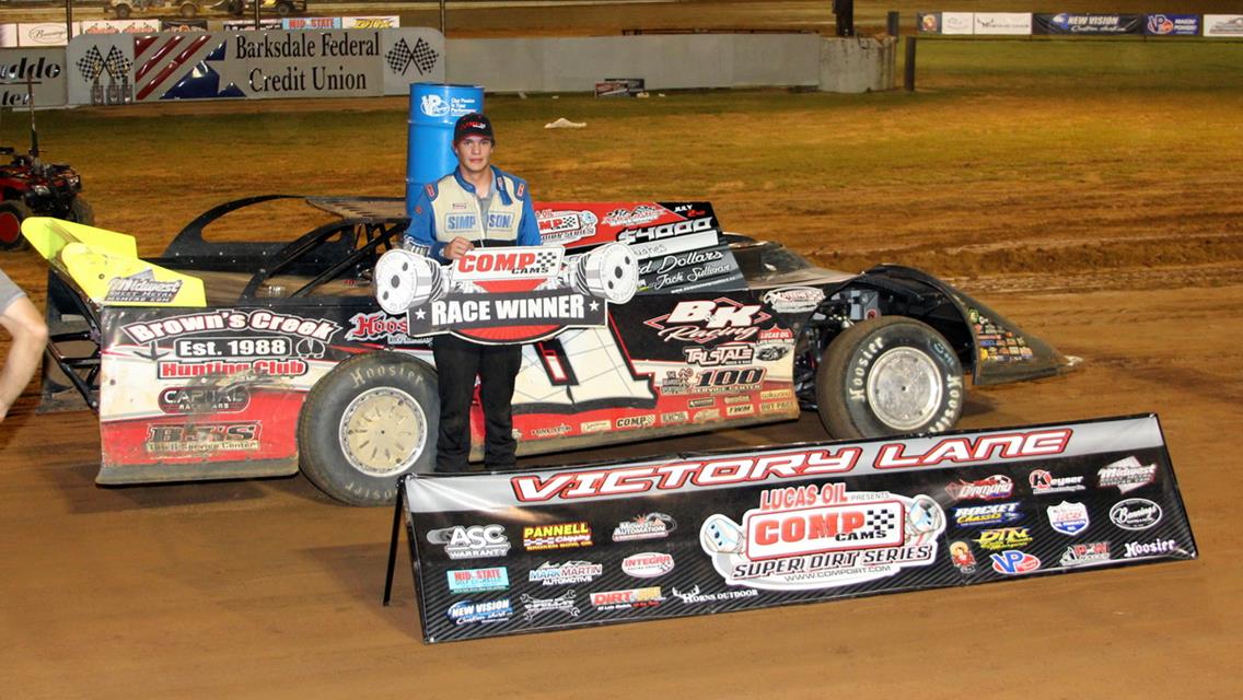 Spencer Hughes Tops CCSDS Action at Ark-La-Tex Speedway Four-For-Four Firecracker Nationals Set for Lone Star Speedway on Friday