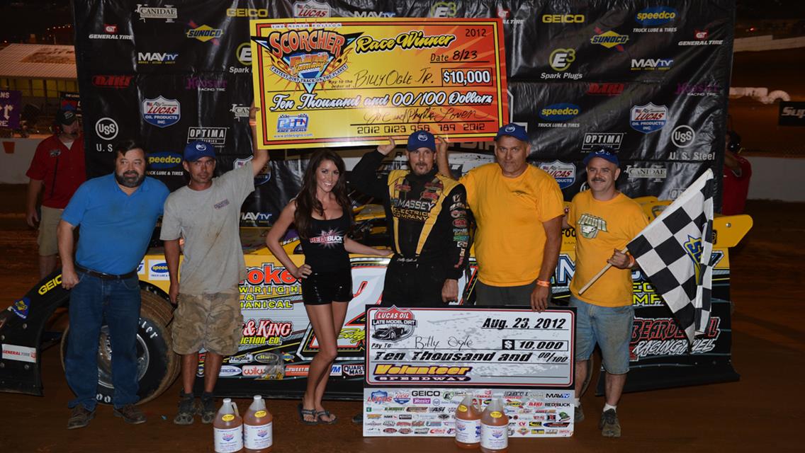 Billy Ogle Jr. Stuns Scorcher Field at Volunteer Speedway