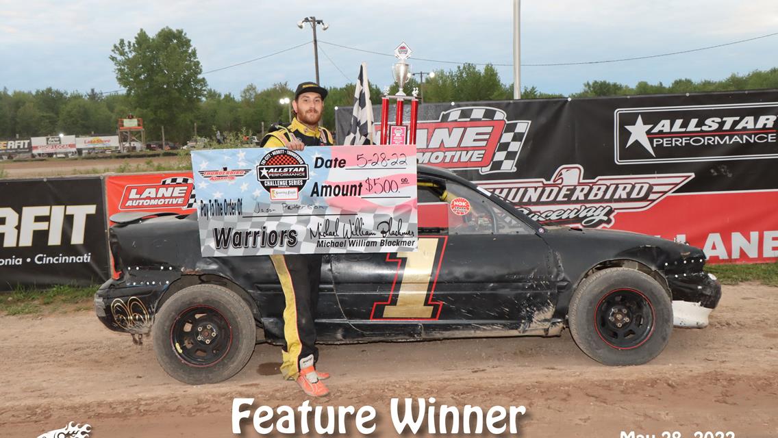 Thunderbird May 28th Winners and Race Recap