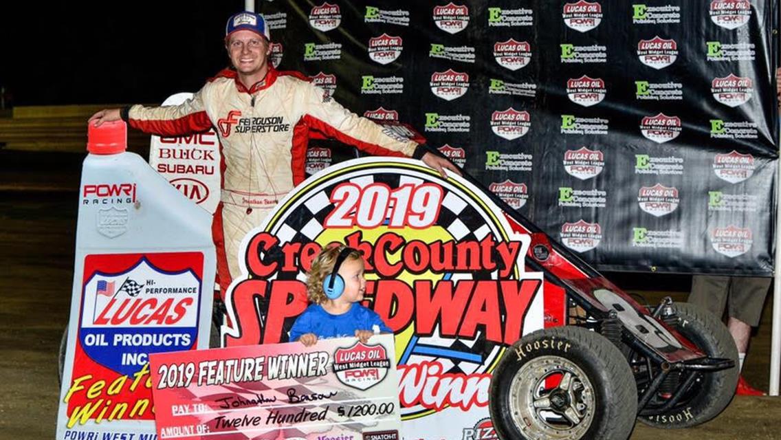 BEASON BAGS POWRi WEST WIN AT CREEK COUNTY