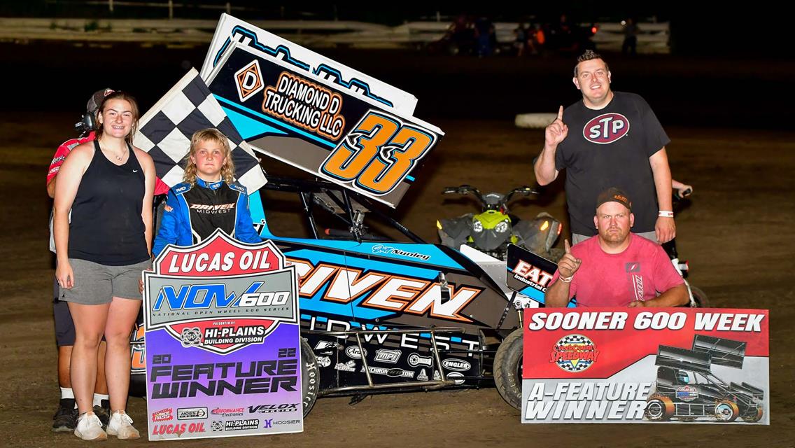 Flud, Hinton, Nunley, and Gile Collect NOW600 National Creek County Wins