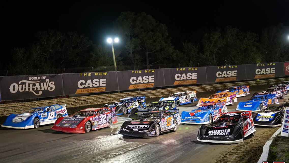 Volusia Speedway Park (Barberville, FL) – World of Outlaws Case Late Model Series – DIRTcar Nationals – February 16th-18th, 2023. (Jacy Norgaard photo)