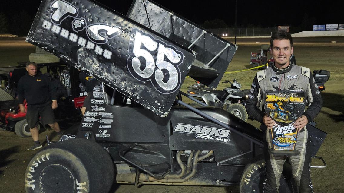 Starks Scores Three Third-Place Finishes Last Weekend