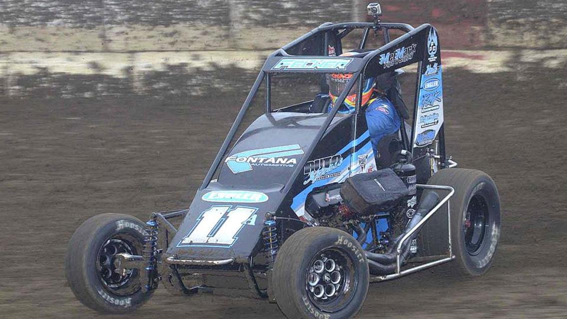 Felker Continues Consistency During POWRi Doubleheader in Wisconsin