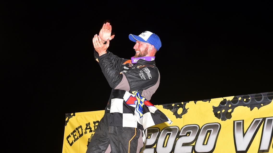 Oberkramer rides high side to capture MLRA Ron Jenkins Memorial at Lucas Oil Speedway