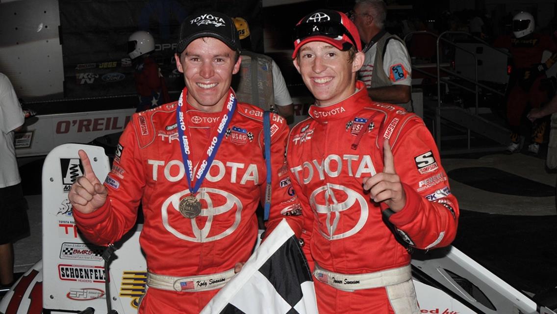 PAVEMENT SPRINTS EYE JULY 1 RACE AT TOLEDO; SWANSONS 1-2 IN INDIANAPOLIS THRILLER