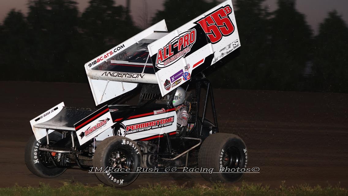 Mallett Earns Top 10 at Rush County and Top Five at Dodge City During First Weekend With Brandon Anderson Motorsports