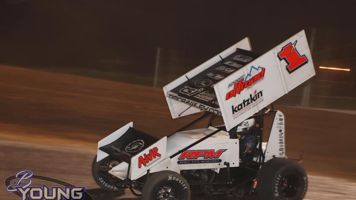 Tim Crawley Digs Up ASCS Mid-South Win At Diamond Park Speedway