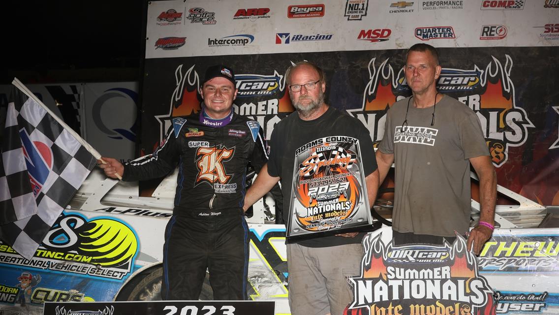 Adams County Speedway (Quincy, IL) – DIRTcar Summer Nationals – June 28th, 2023. (Brendon Bauman Photos)