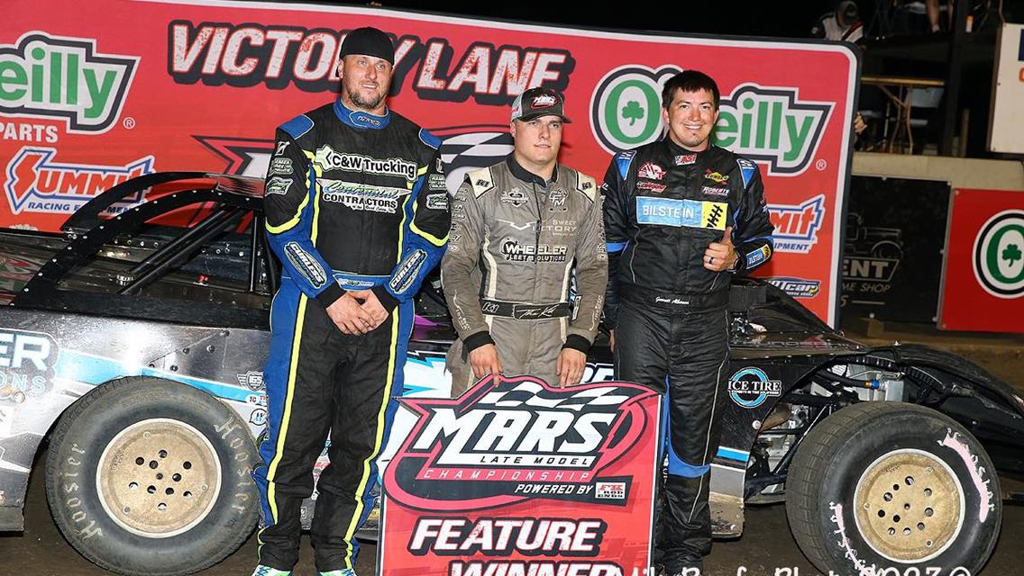 Davenport Speedway (Davenport, IA) – MARS Championship Series – Hoker 50 – July 25th, 2023. (Mike Ruefer photo)
