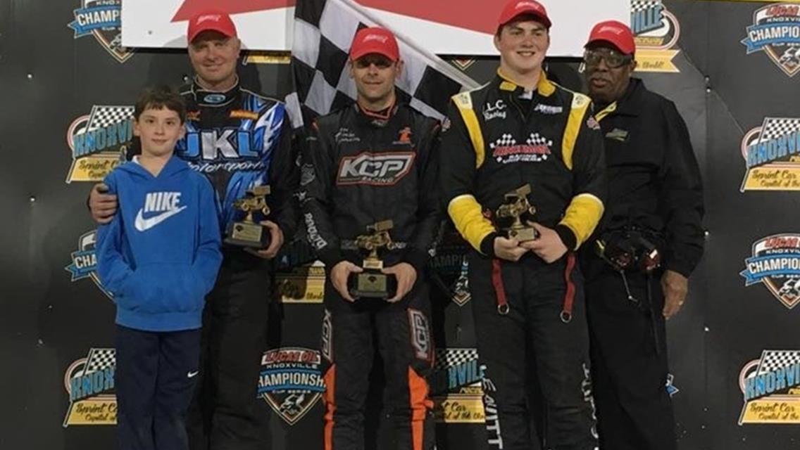 Ian Madsen Holds Them Off in Classic Knoxville Showdown!