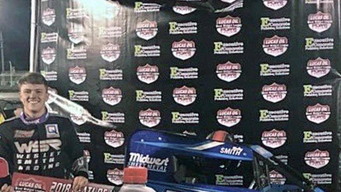 Wesley Smith Scores POWRi West Honors in Midget Roundup Opener