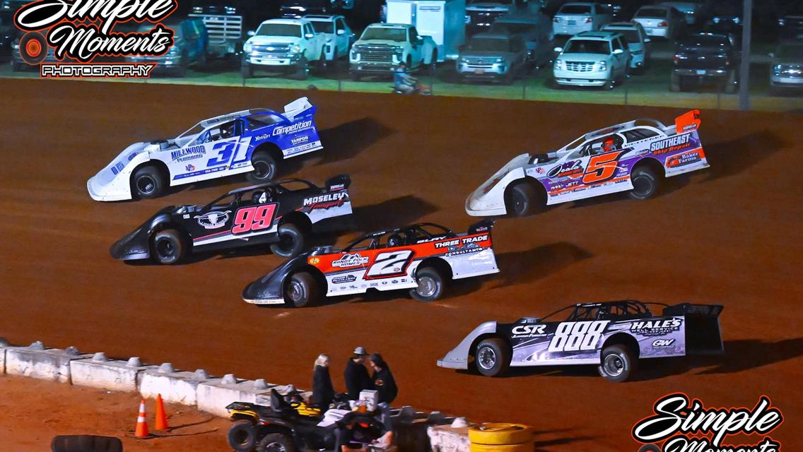 East Alabama Motor Speedway (Phenix City, AL) – Hunt the Front Super Dirt Series – National 100 – October 28th-29th, 2023. (Simple Moments Photography)