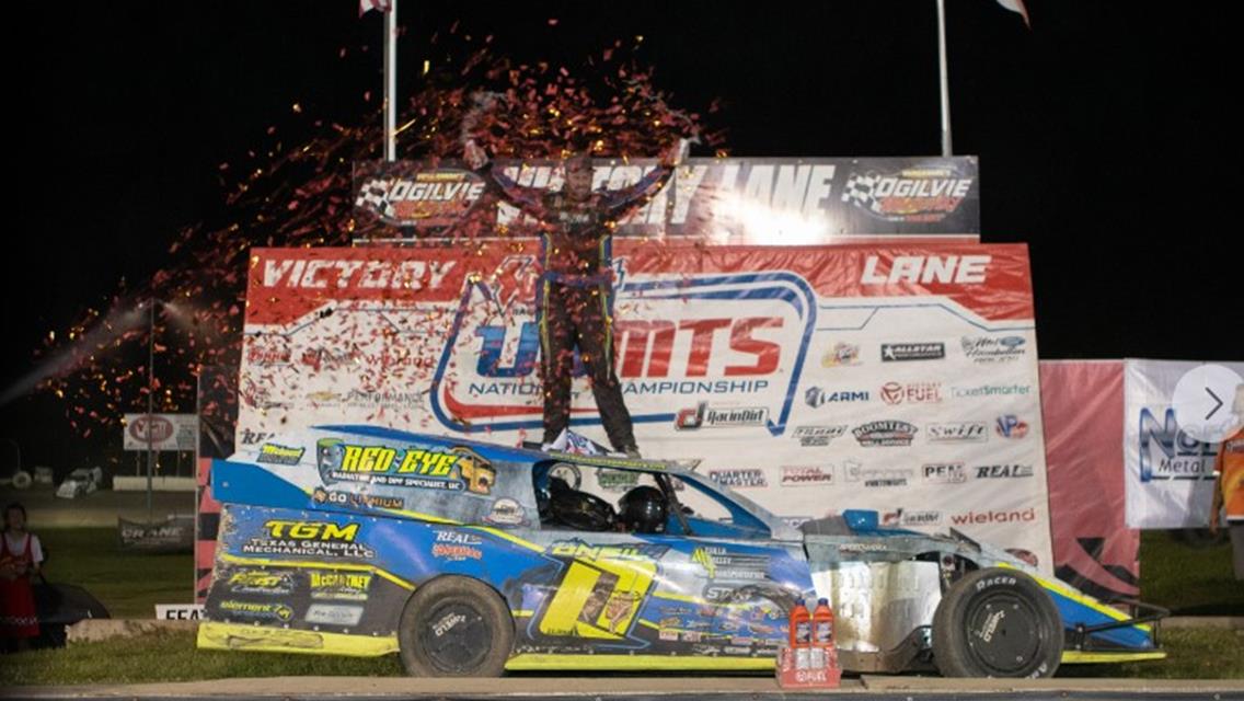 Another Great Night of Racing Action Occurred at Wagamon&#39;s Ogilvie Raceway as Jake O&#39;Neil Grabs the Win on Night 2 of Mod Wars