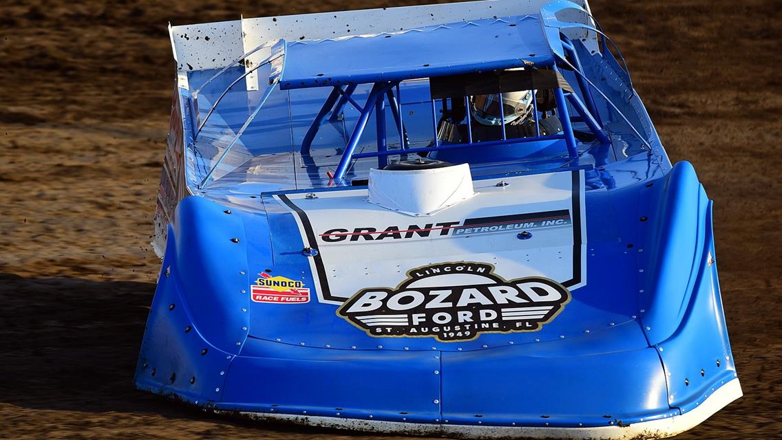 I-80 Speedway (Greenwood, NE) – Lucas Oil Late Model Dirt Series – Dirt Track Bank Go 50 – July 21st, 2022. (Todd Boyd photo)