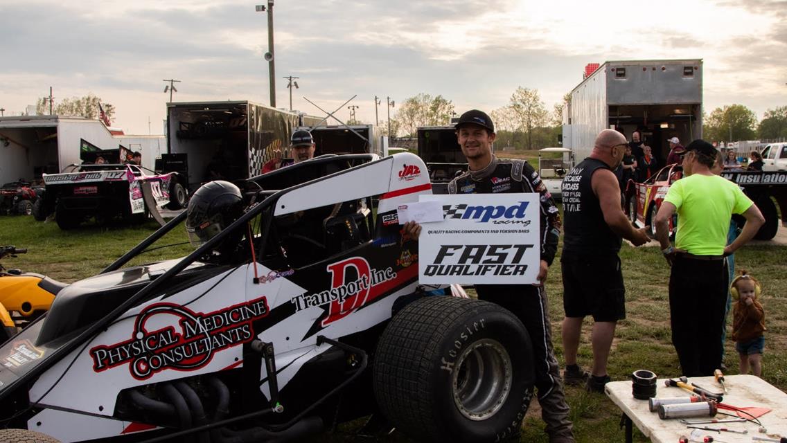 Lewis Charges from 10th to Win GLTS Feature at Crystal