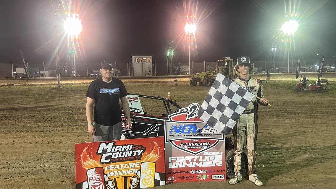 Sokol, Bennett, and Holden Claim Indiana Micro Week Opener Honors at Miami County Raceway!