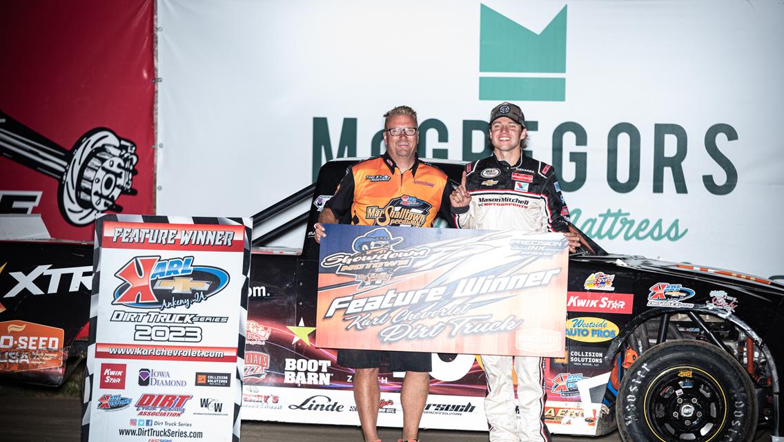 Showdown at MoTown wins to Laney, McBirnie, Gustin, Grape, Padilla, Sabin, and Mitchell