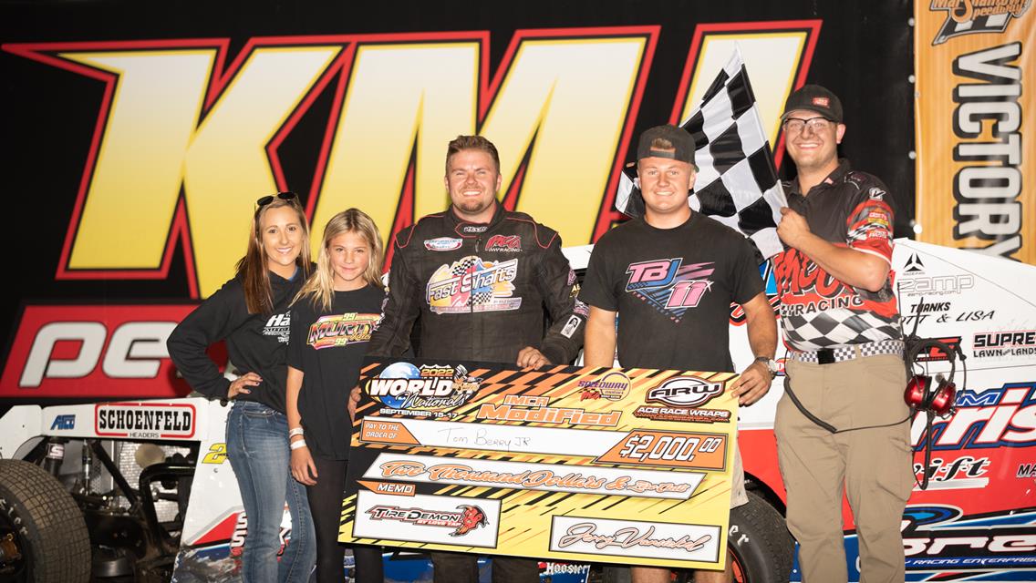 Berry Buries the Field on Night #1 of the World Nationals