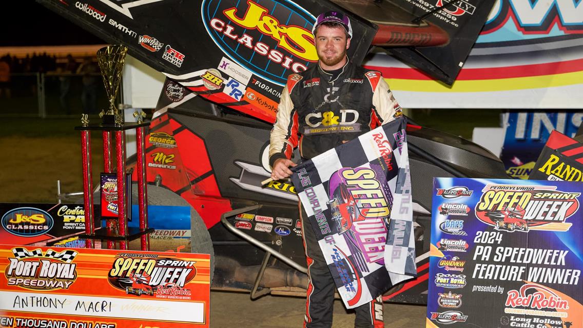 Macri Claims Speedweek Win, Tyler Ross Wins URC A-Main