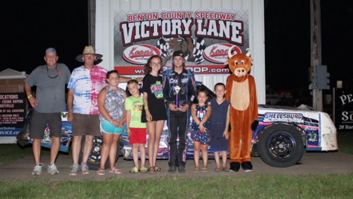 Cornell collects Sprint Invaders checkers, Tharp goes back-to-back at Benton County