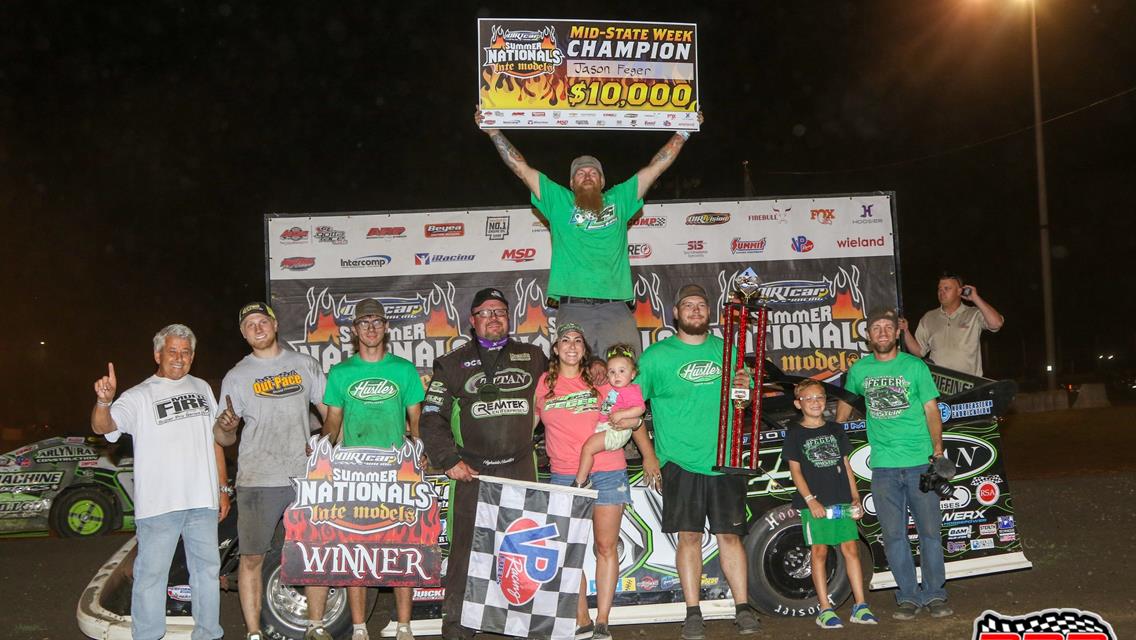 Lincoln Speedway (Lincoln, IL) – DIRTcar Summer Nationals – June 25th, 2023. (Brendon Bauman photo)