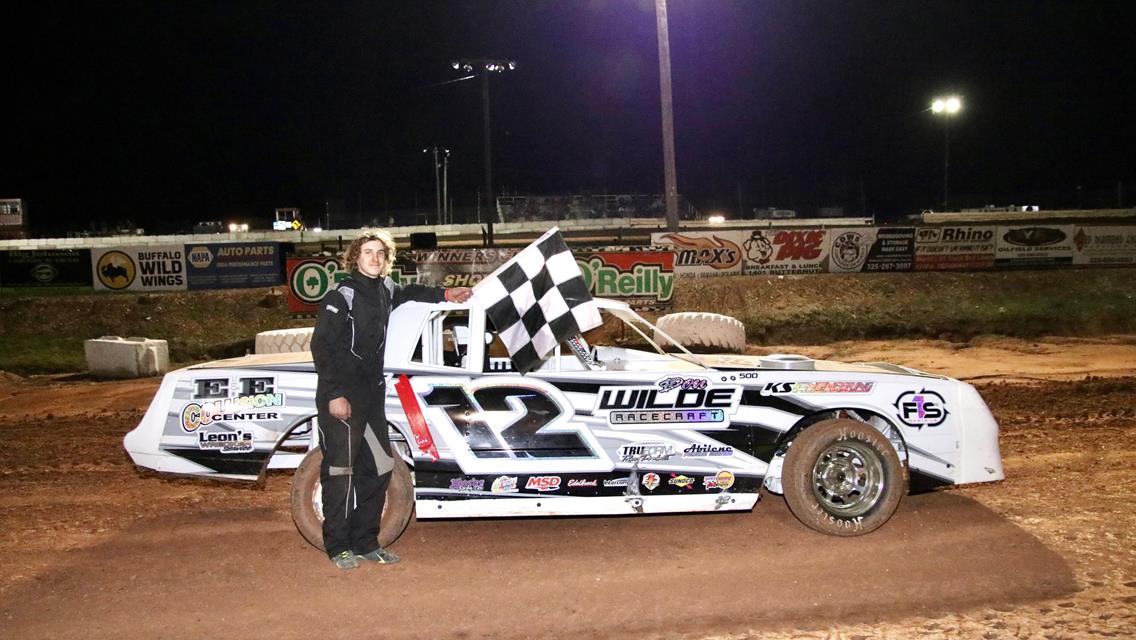 Westin Abbey aces IMCA Lone Star Tour opener at Abilen