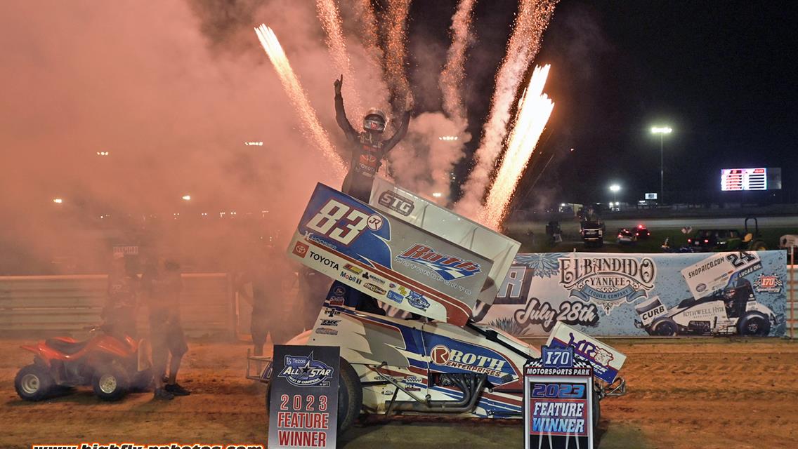BUDDY KOFOID ON TOP AT I-70 MOTORSPORTS PARK