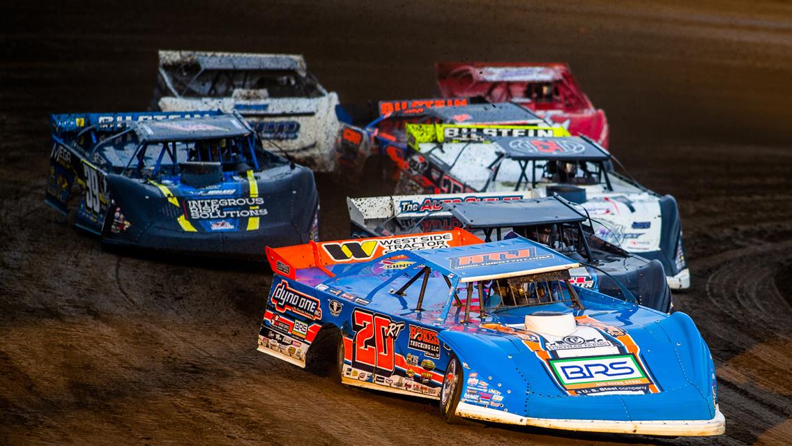 Davenport Speedway (Davenport, IA) – Lucas Oil Late Model Dirt Series – July 10th, 2023. (Heath Lawson photo)