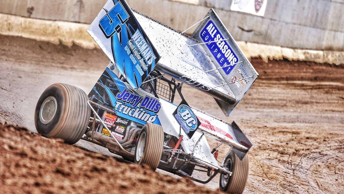 Dills Records Standout Season During First Year in a Sprint Car
