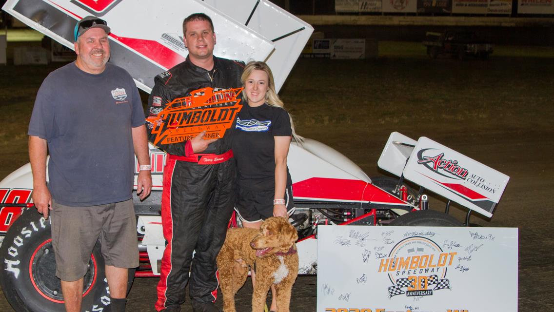 Easum picks up first AmeriFlex / OCRS victory at Humboldt Speedway