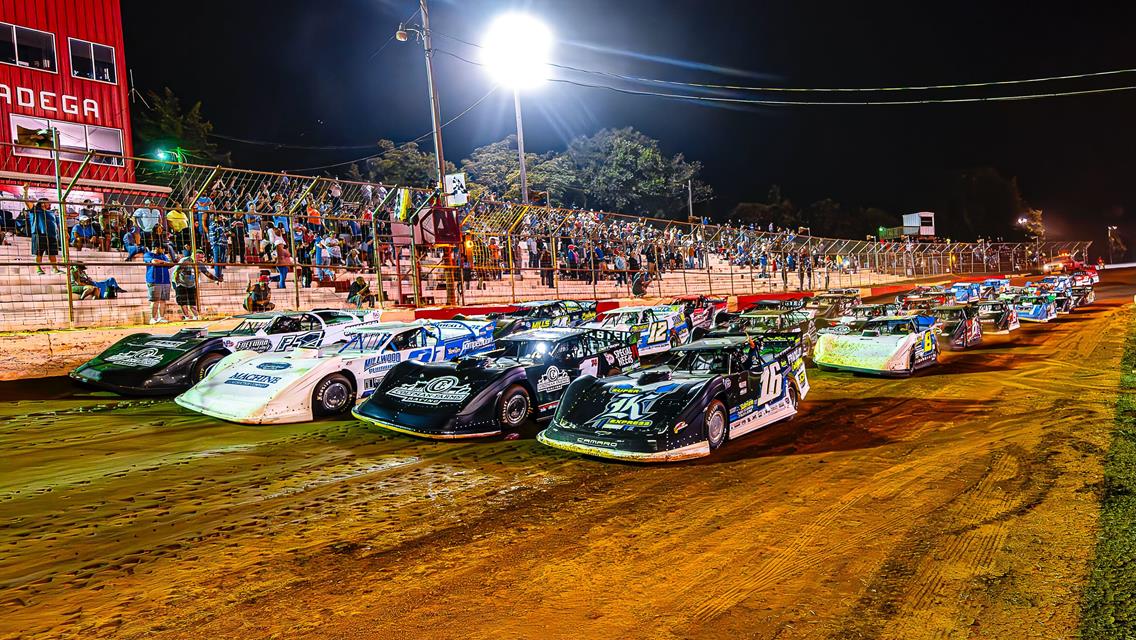 Talladega Short Track (Eastaboga, AL) – Hunt the Front Super Dirt Series – Red Farmer Tribute – September 29-30th, 2023. (Black Flag Photography)