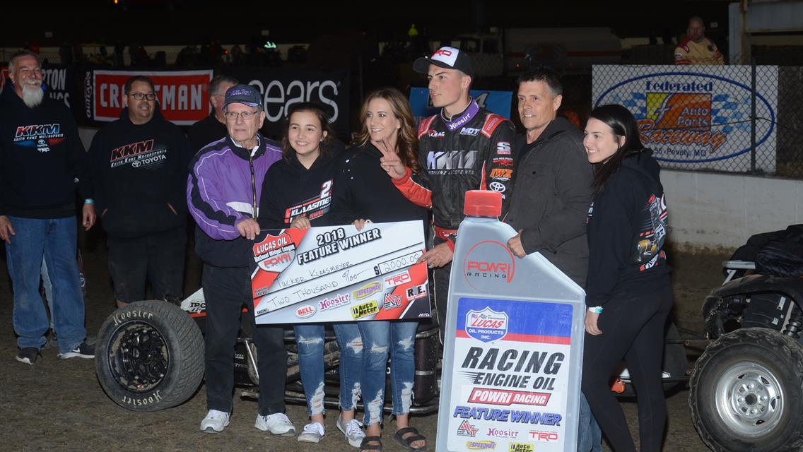 Klaasmeyer Wins at I-55, Sweeps Weekend