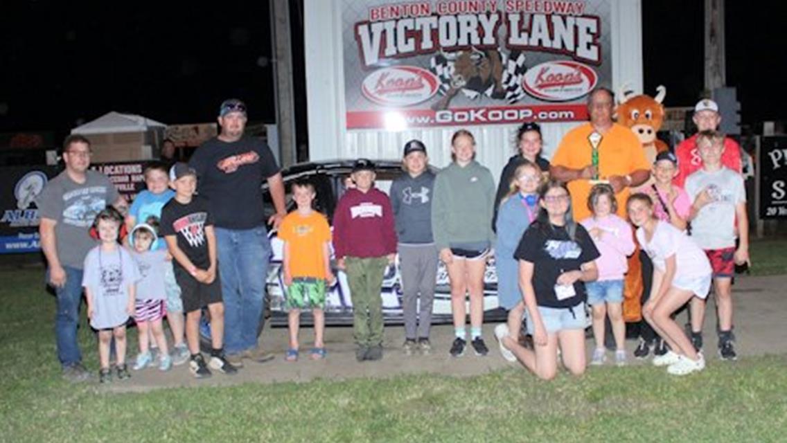 Rust earns anniversary prelude honors at Benton County Speedway