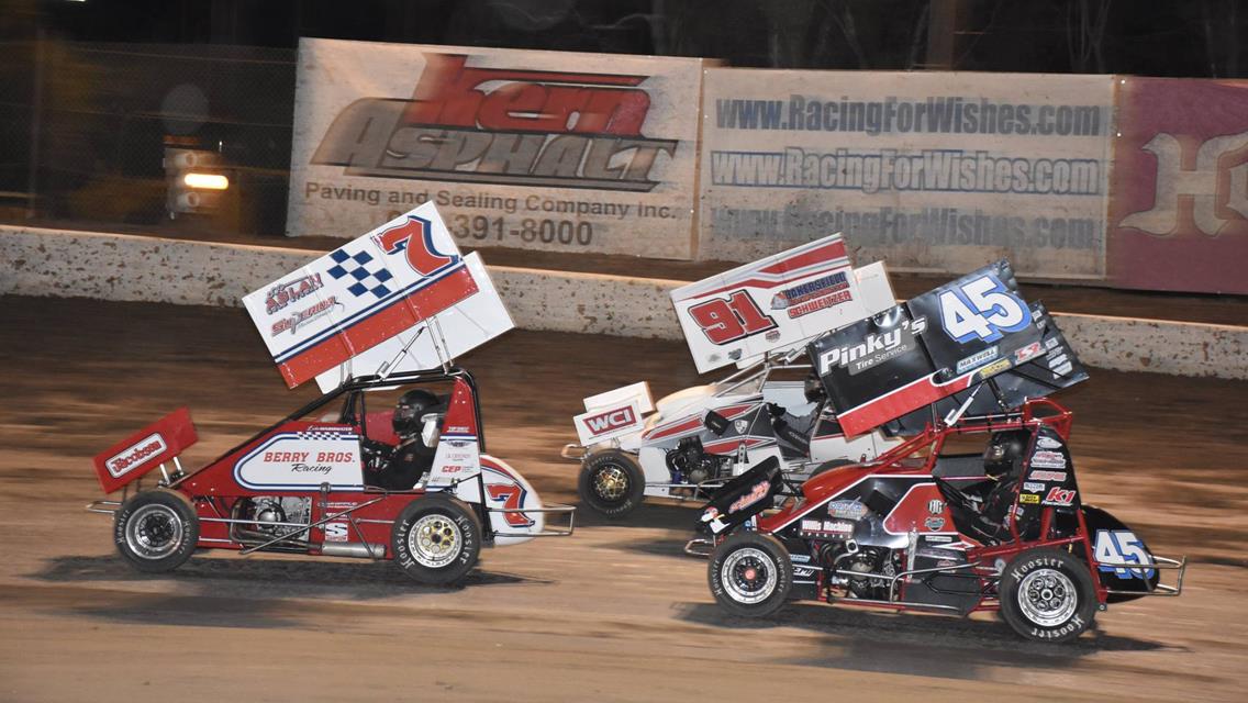 POWRi CALIFORNIA LIGHTNING SPRINT CARS AT VENTURA SATURDAY!