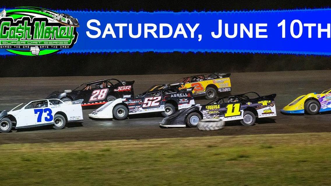 First Seasonal Cash Money Late Model Visit to Lake Ozark Speedway on June 10th