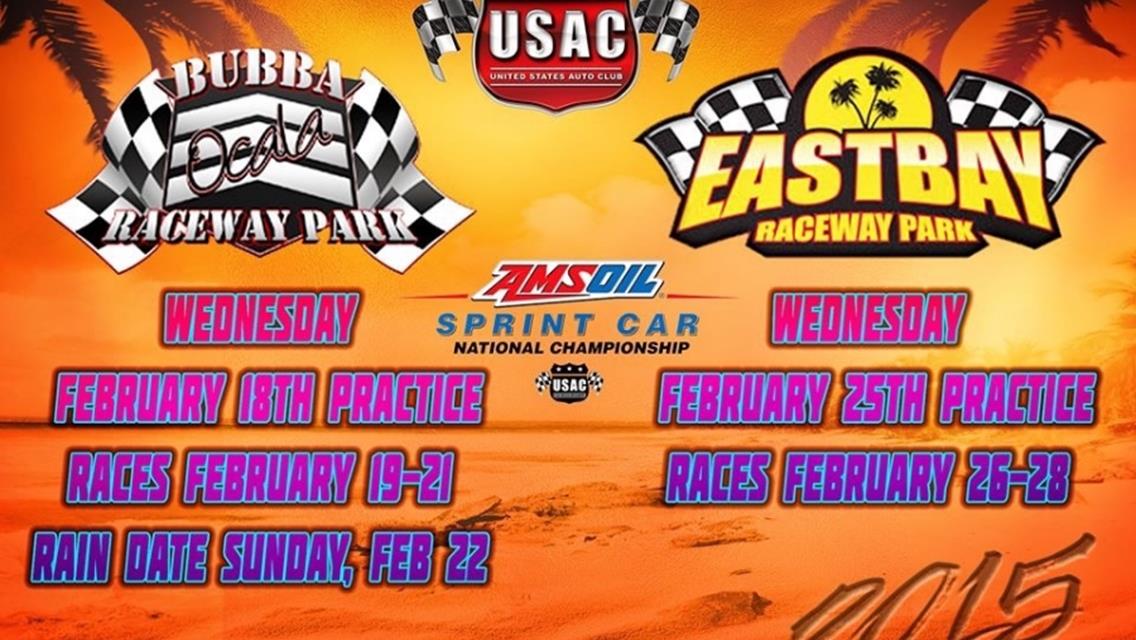 EAST BAY EXPANDS FLORIDA "WINTER DIRT GAMES" TO 6 RACES