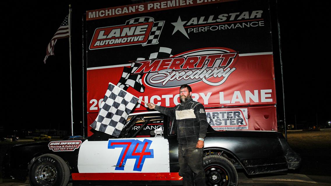 Stemler Dominates Challenge Series Feature at Merritt Speedway