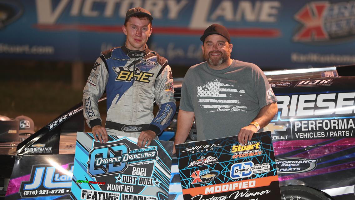 Sachau, Murty and Purdy Dirt Duel Champions