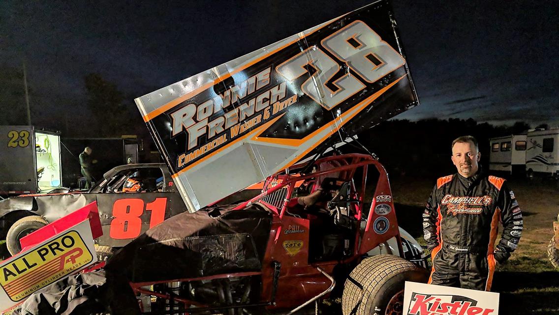 HORSTMAN WINS IN FALL BRAWL