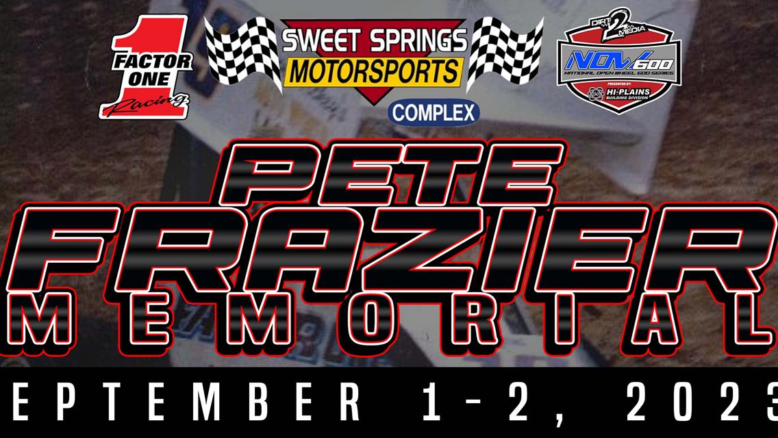 Event And Registration Info Released For The 24th annual Pete Frazier Memorial