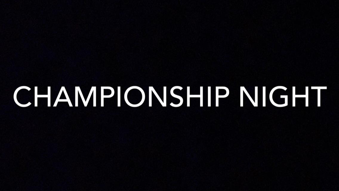 Season championships Sunday at Benton County Speedway