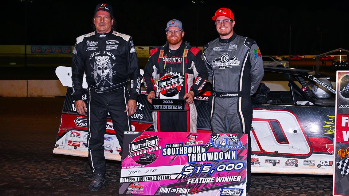 Joseph Joiner Bags $15,000 Hunt the Front Super Dirt Series victory at All-Tech